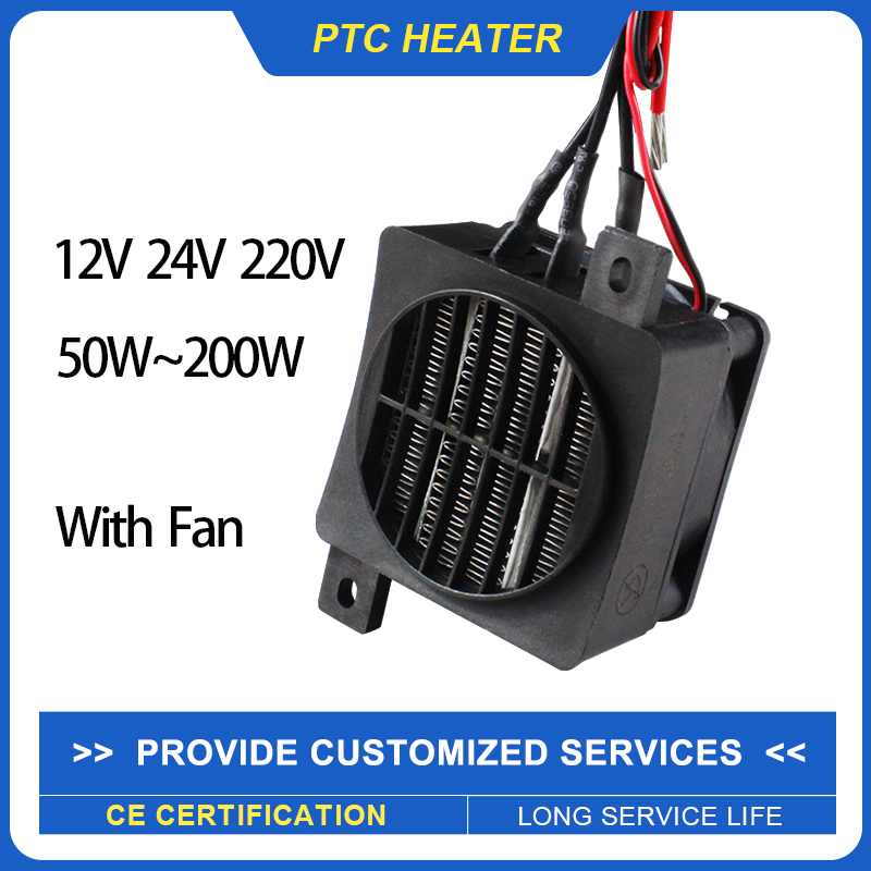 Ceramic Heat Emitter - Geïsoleerde PTC Heater 12V ~ 220V