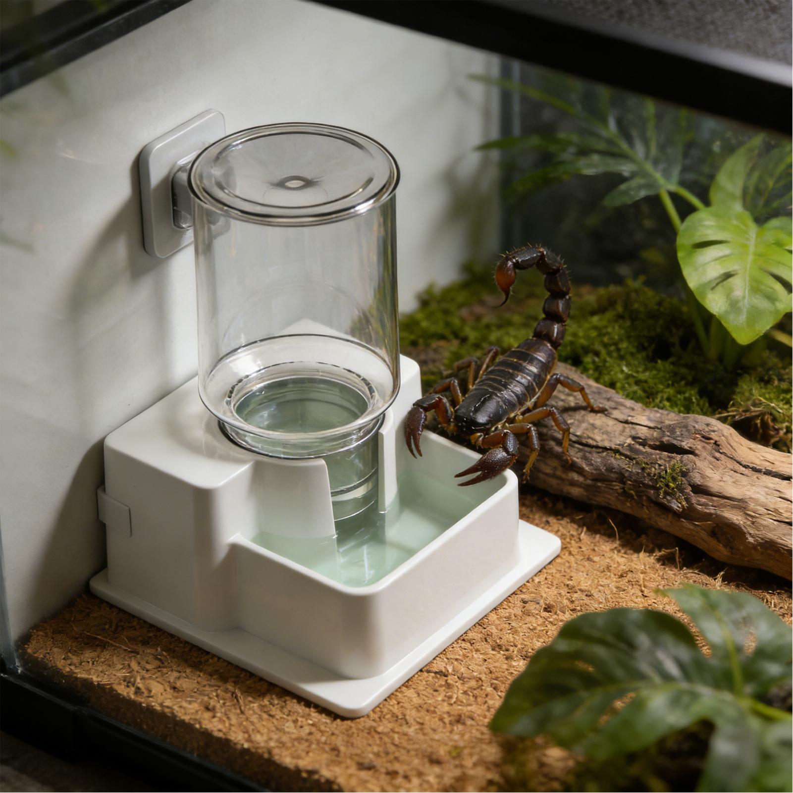Water Dish Reptile - Baardagaam Waterfontein Automatische Terrarium Schaal Schildpad