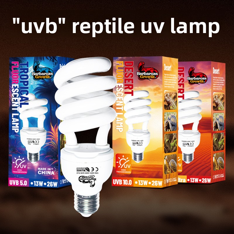 Vitamin D3 Reptile - Barbarijse groei Reptiel UVB 10.0 Licht-