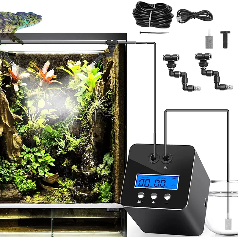 Voor een getijdelijk reptielen - Misting Nozzle Reptile recensie en prijs