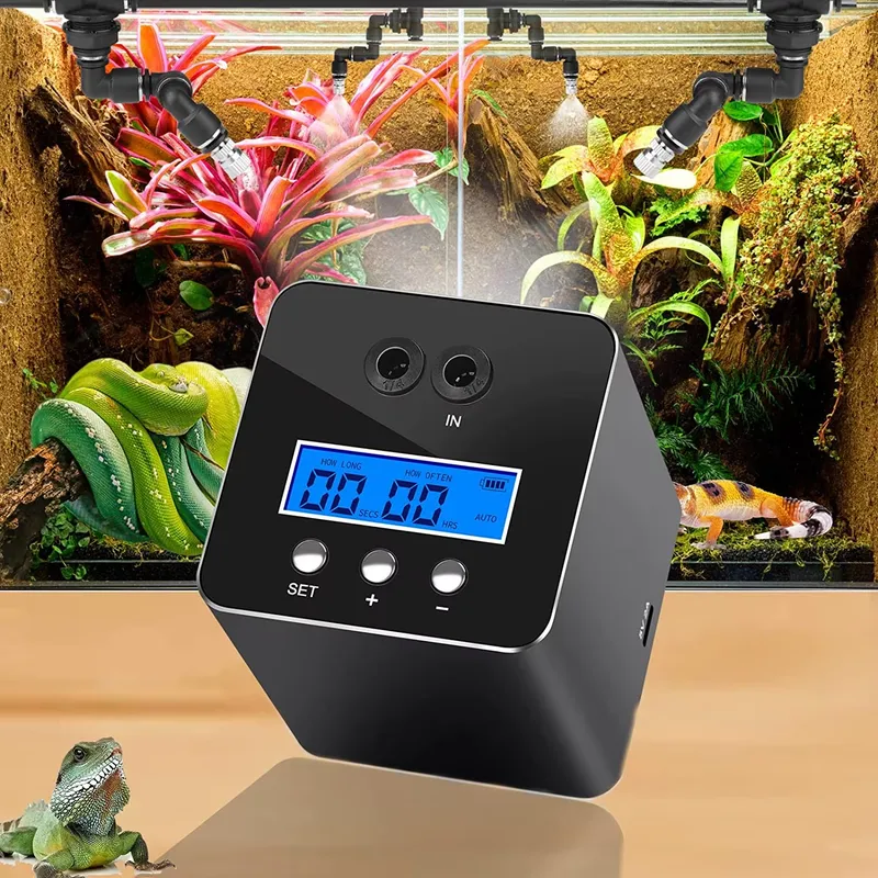 Voor een getijdelijk reptielen - Misting Nozzle Reptile recensie en prijs