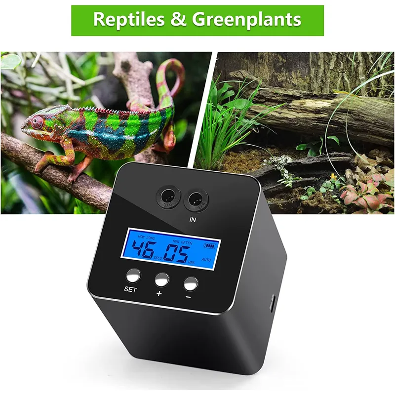 Voor een getijdelijk reptielen - Misting Nozzle Reptile recensie en prijs