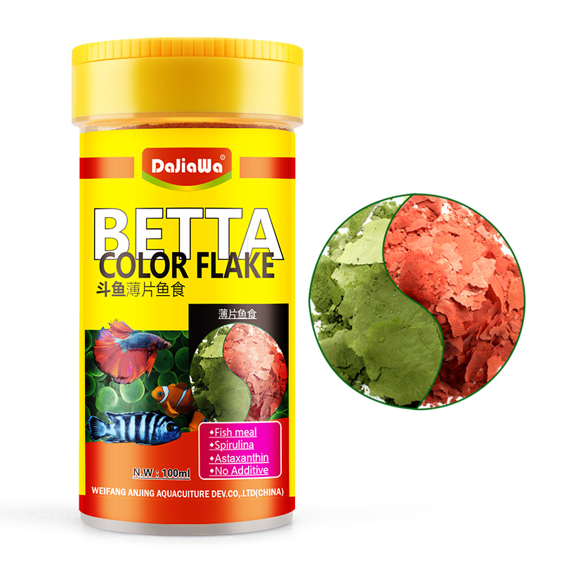 DaJiaWa Spirulina Vlokvisvoer  - Tetra Food Betta Flakes recensie en prijs