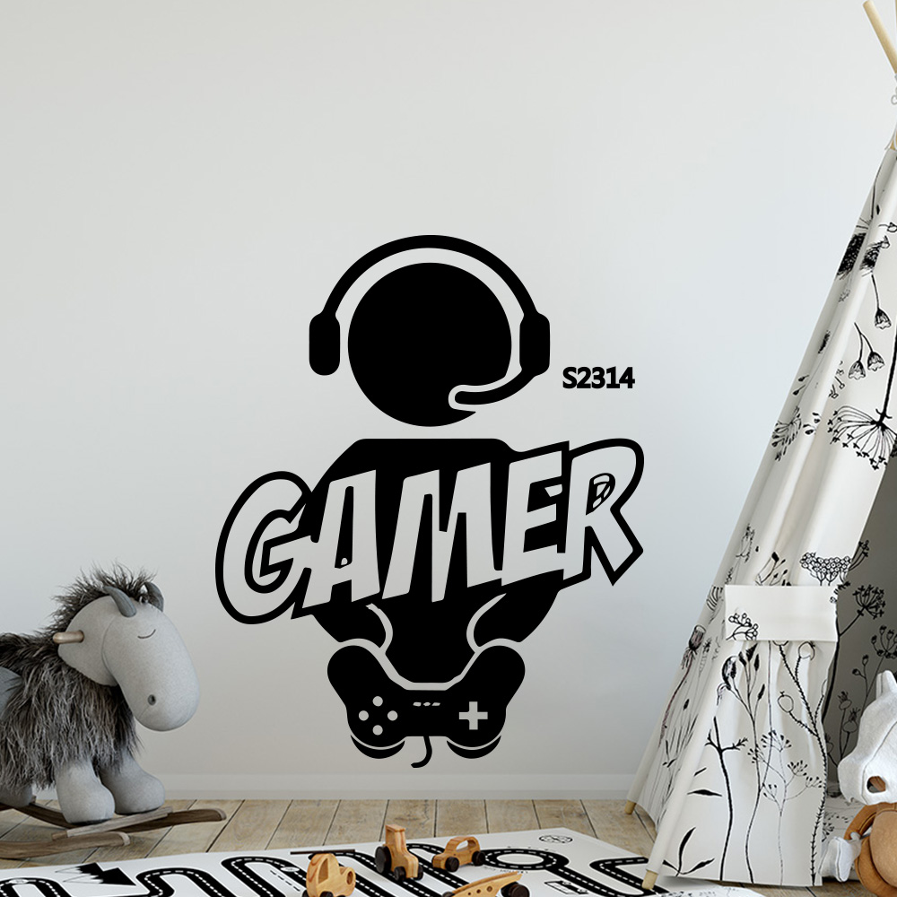 1 st Gamer Wall Art Sticker Vo - Glass Door Hinge recensie en prijs