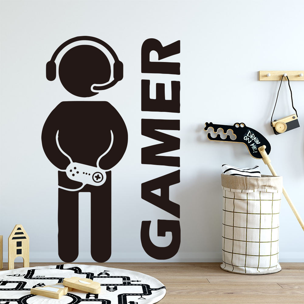 1 st Gamer Wall Art Sticker Vo - Glass Door Hinge recensie en prijs